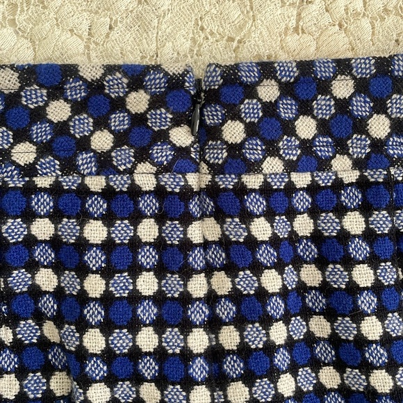 Talbots blue woolen skirt - Picture 3 of 8